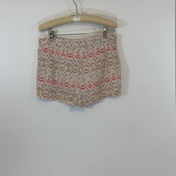𝅺free People Print Shorts Sz 8 - Picture 2 of 2